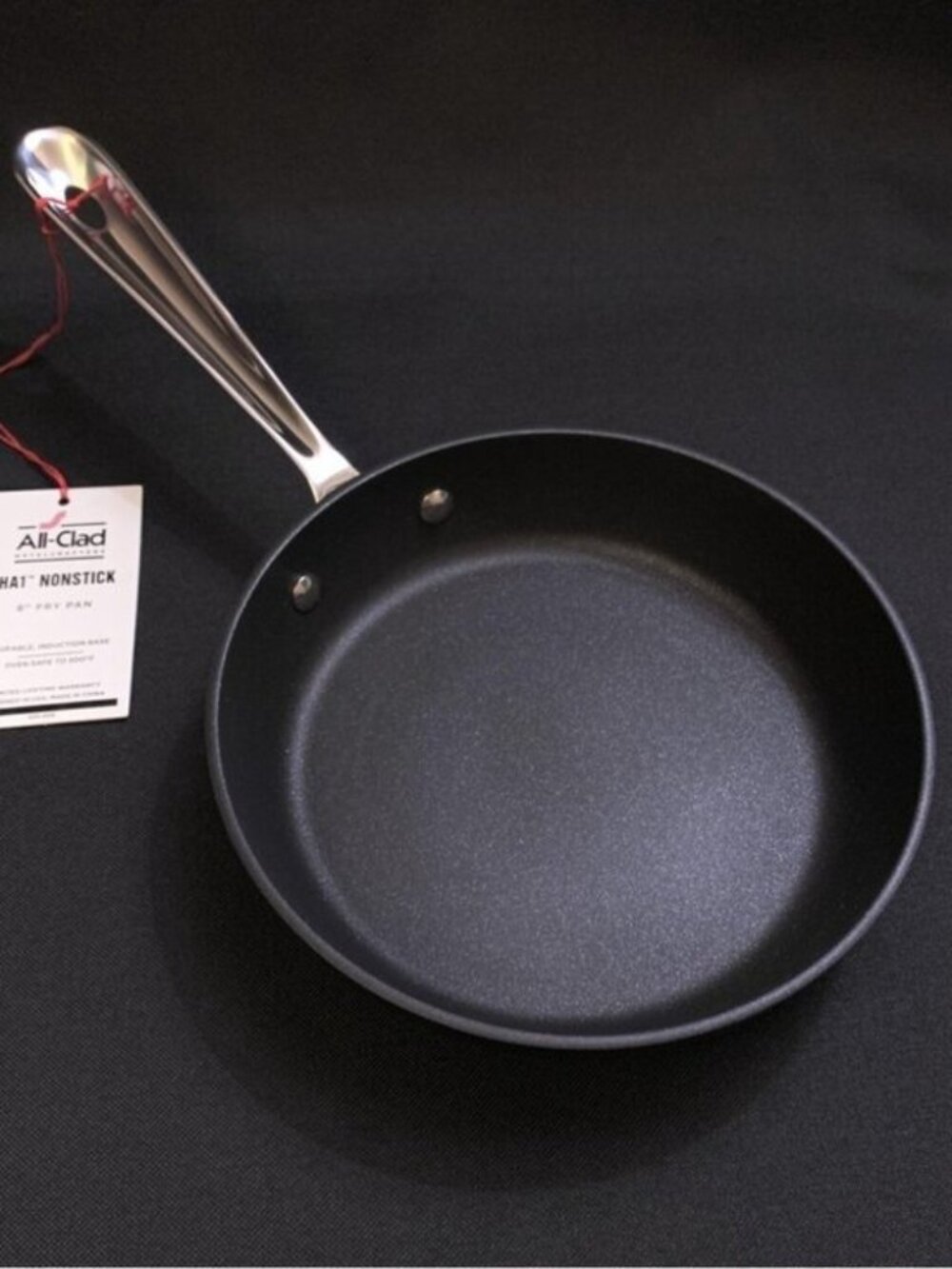 ALL-CLAD HA1 Hard Anodized Nonstick 8” Fry Pan w/ Riveted Handle NWT